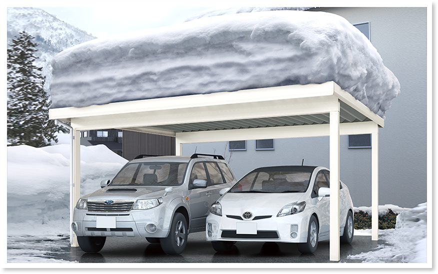 雪国カーポート―（株）保坂屋｜新潟県上越市「雪に強いカーポート」の施工、販売はお任せください。